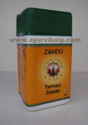 Zandu TRIPHALA CHURNA 50g, For Eye Disorder